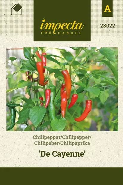 CHILIPAPRIKA DE CAYENNE - Paprikan ja chilin siemenet - 7332756230220 - 1