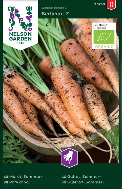 PORKKANA BERLICUM 2, LUOMUSIEMEN - Porkkanan siemenet - 7312600907430 - 2