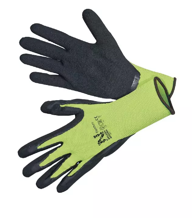 KÄSINE COMFORT LIME, KOKO 8 - Puutarhakäsineet - 7312600272620 - 1