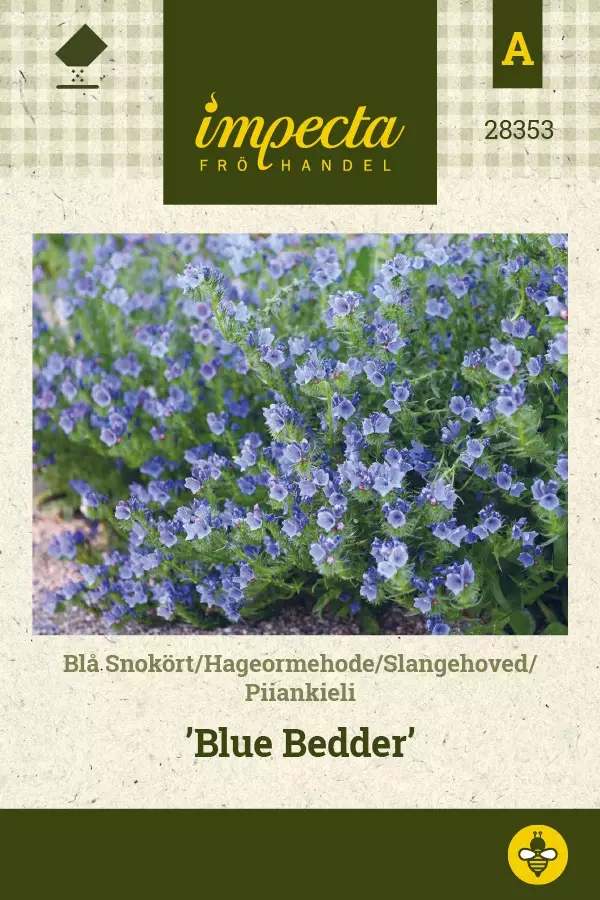 PIIANKIELI BLUE BEDDER - Muut kesäkukkien siemenet - 7332756283530 - 1