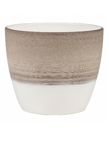 RUUKKU ESPRESSO CREAM 19 CM - Keraamiset ruukut - 4002477557250 - 1