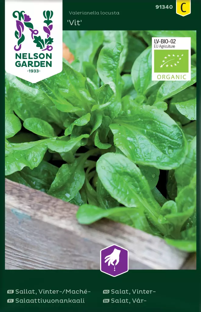 SALAATTIVUONANKAALI VIT, LUOMUSIEMEN - Salaatin siemenet - 7312600913400 - 2