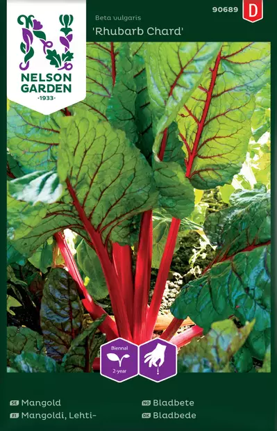 LEHTIMANGOLDI RHUBARB CHARD - Muut vihannesten siemenet - 7312600906891 - 2
