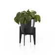 ECOPOTS JALUSTA MUSTA 22 X 22 X 22 CM - Muut tarvikkeet - 5413724316381 - 3