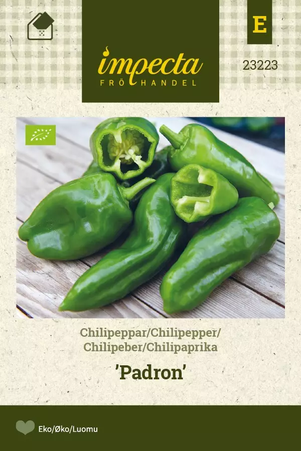 CHILIPAPRIKA PADRON - Paprikan ja chilin siemenet - 7332756232231 - 1