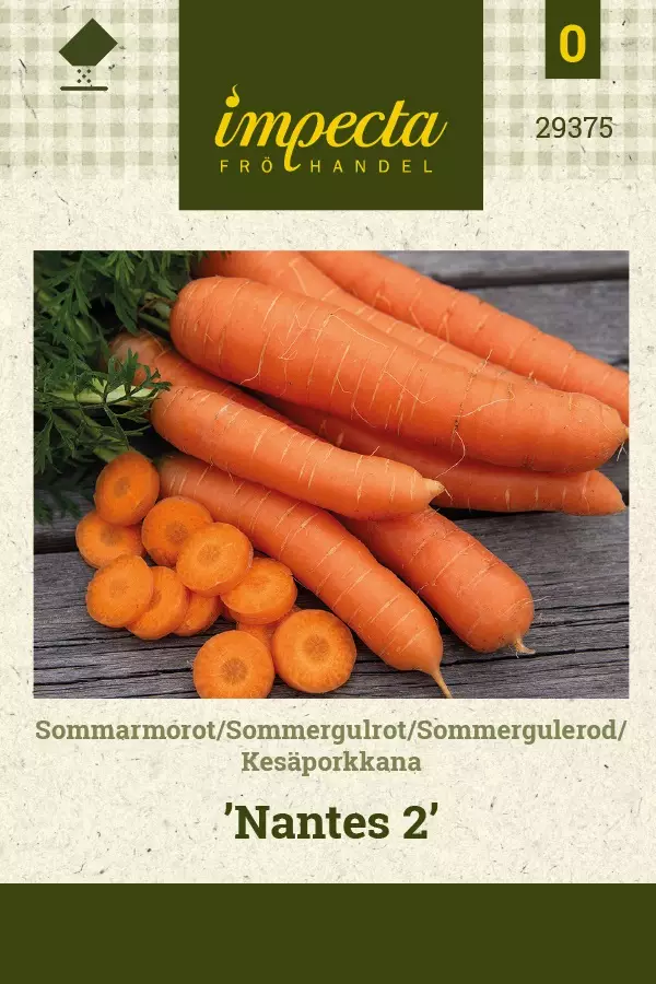 KESÄPORKKANA NANTES 2 - Porkkanan siemenet - 7332756293751 - 1