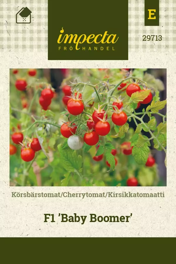 KIRSIKKATOMAATTI BABY BOOMER - Tomaatin siemenet - 7332756297131 - 1