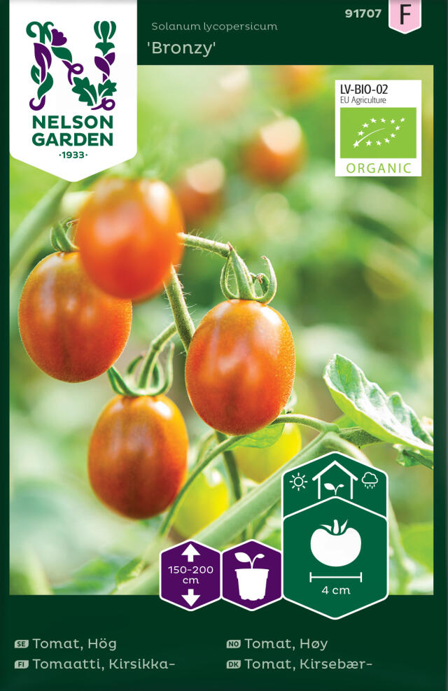 KIRSIKKATOMAATTI BRONZY - Tomaatin siemenet - 7312600917071 - 1