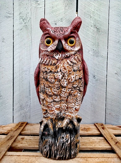 LINNUNPELÄTIN PÖLLÖ 40 CM MUOVINEN - Muut tarvikkeet - 6410412002471 - 1