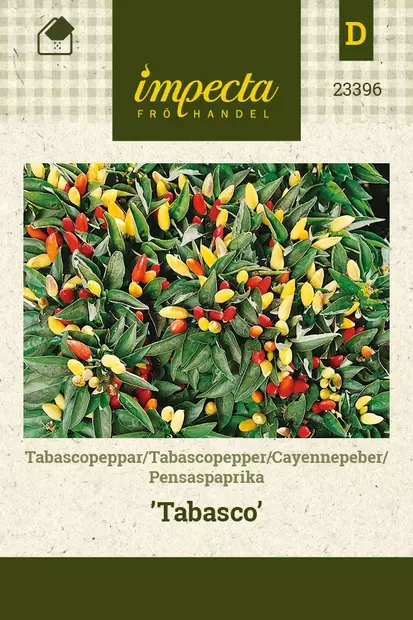 PENSASPAPRIKA TABASCO - Paprikan ja chilin siemenet - 7332756233962 - 1