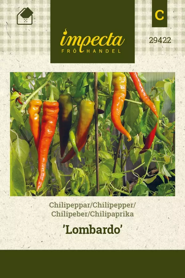 CHILIPAPRIKA LOMBARDO - Paprikan ja chilin siemenet - 7332756294222 - 1