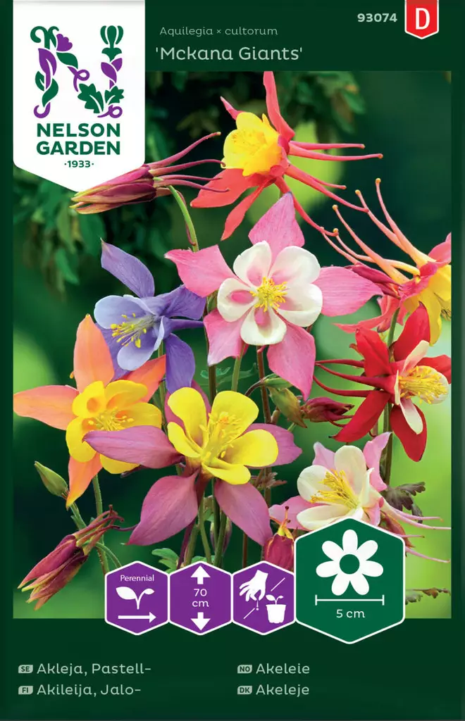 JALOAKILEIJA McKANA GIANTS - Perennojen siemenet - 7312600930742 - 1