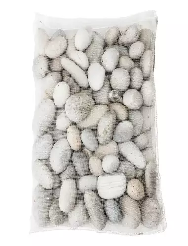 KEKKILÄ KORISTEKIVI VAALEA KVARTSI 10 KG - Koristekivet - 6433000355452 - 1