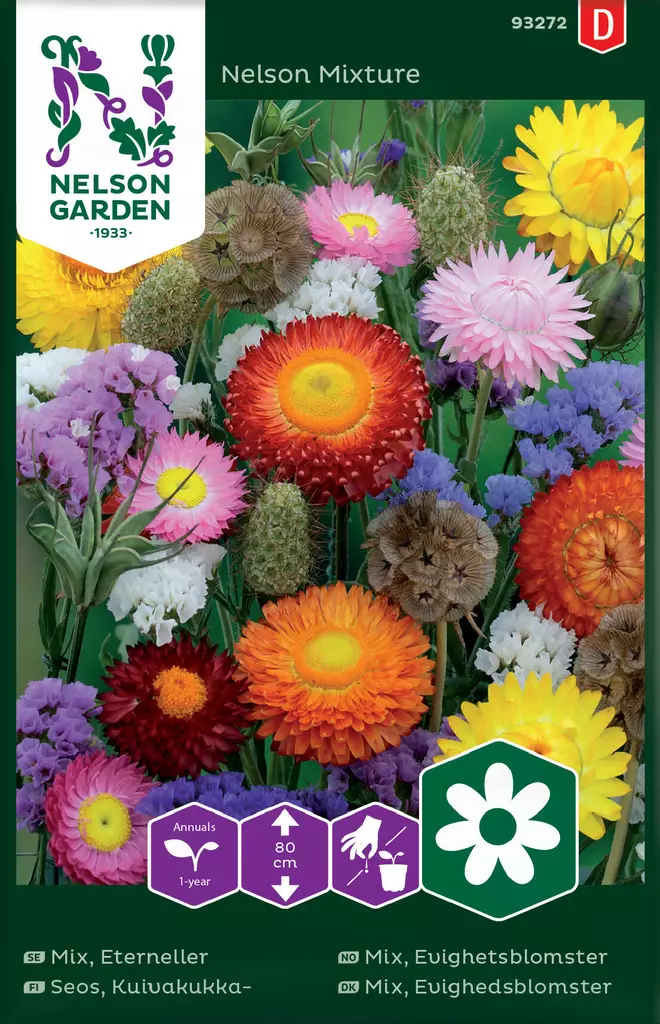 KUIVAKUKKASEOS - Muut kesäkukkien siemenet - 7312600932722 - 2