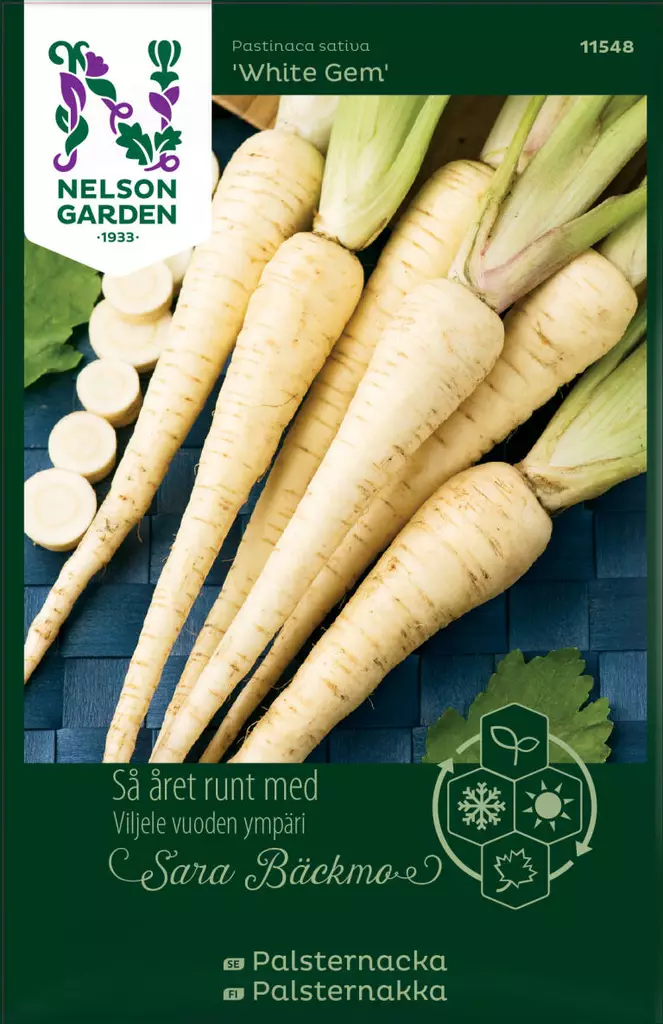 PALSTERNAKKA WHITE GEM - Muut vihannesten siemenet - 7312600908352 - 2