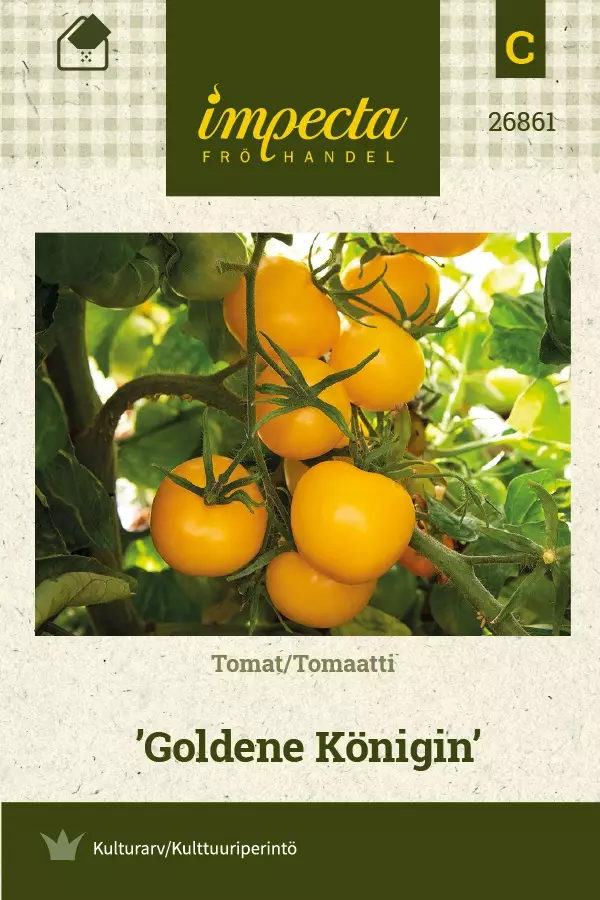 TOMAATTI GOLDENE KÖNIGIN - Tomaatin siemenet - 7332756268612 - 1