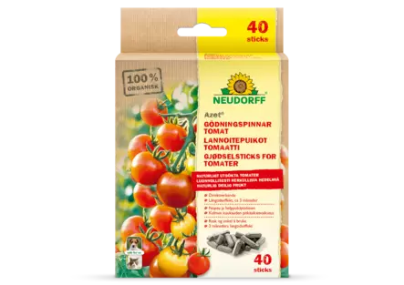 AZET-LANNOITEPUIKOT TOMAATILLE JA MARJOILLE 40 KPL - Lannoitteet - 4005240002773 - 2