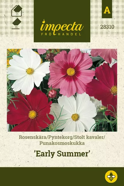 PUNAKOSMOSKUKKA EARLY SUMMER - Muut kesäkukkien siemenet - 7332756283103 - 1