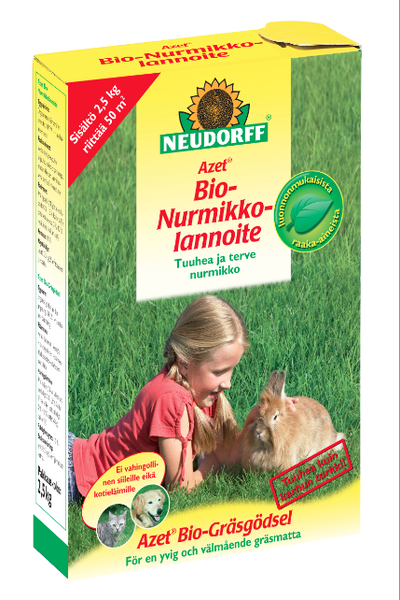 BIO-NURMIKKOLANNOITE 2,5 KG - Lannoitteet - 4005240001363 - 1