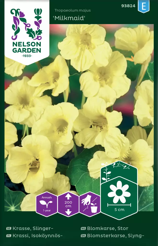 ISOKÖYNNÖSKRASSI MILKMAID - Krassin siemenet - 7312600938243 - 2