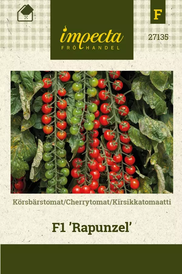 KIRSIKKATOMAATTI RAPUNZEL - Tomaatin siemenet - 7332756271353 - 1