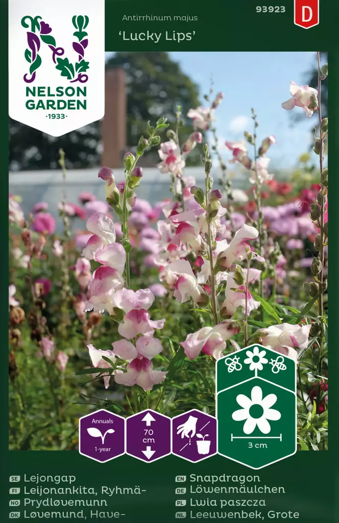 LEIJONANKITA LUCKY LIPS - Muut kesäkukkien siemenet - 7312600939233 - 1