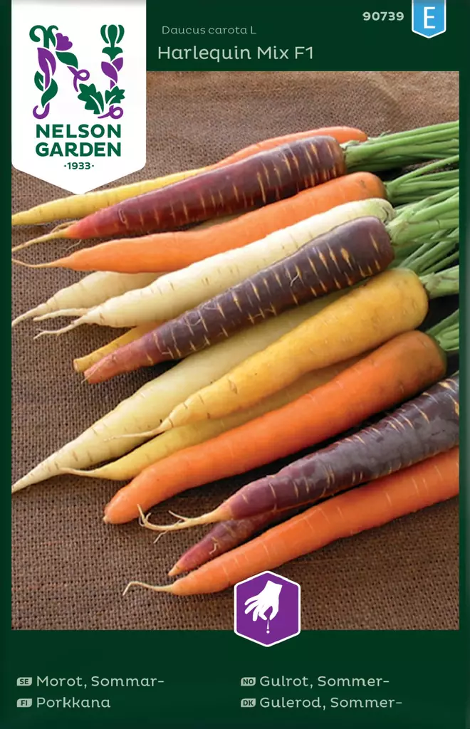 PORKKANA HARLEQUIN F1-SEKOITUS - Porkkanan siemenet - 7312600907393 - 1
