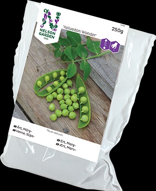 SILPOYDINHERNE KELvEDON WONDER 250G - Herneen siemenet - 7312600611283 - 2