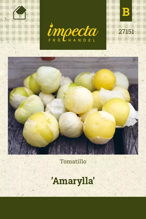 TOMATILLO AMARYLLA - Muut vihannesten siemenet - 7332756271513 - 1
