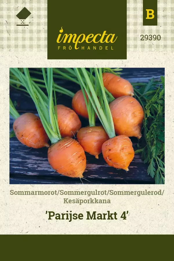 KESÄPORKKANA PARIJISE MARKT 4 - Porkkanan siemenet - 7332756293904 - 1