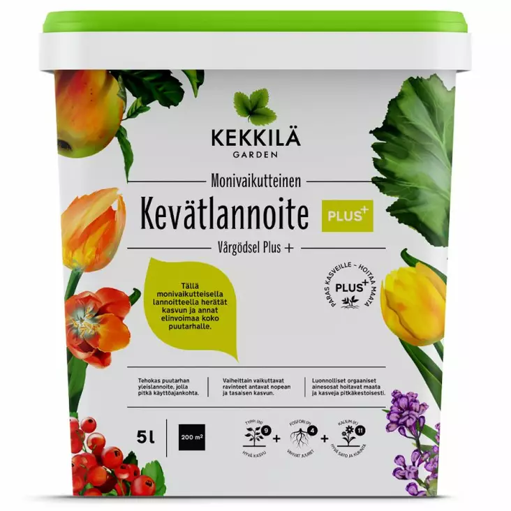 KEVÄTLANNOITE PLUS+ 5 L - Lannoitteet - 6433000623704 - 1