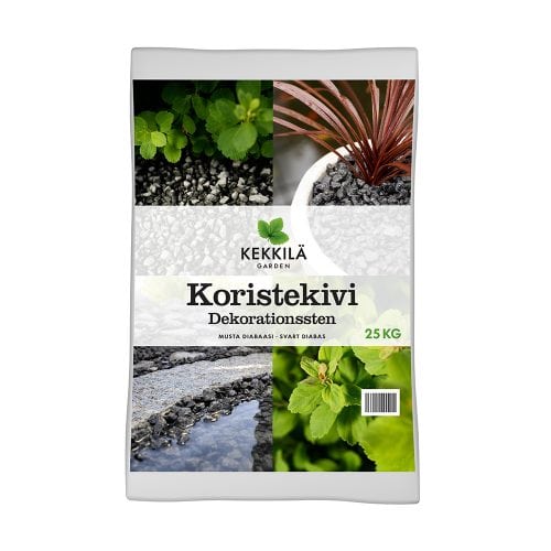 KORISTEKIVI MUSTA DIABAASI 25 KG - Koristekivet - 6433000100724 - 1