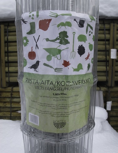RIISTA-AITAVERKKO 1,95 X 20 M - Kankaat, harsot ja verkot - 6430040629314 - 1