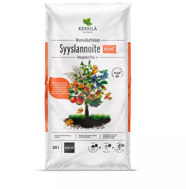 SYYSLANNOITE PLUS+ 20 L - Lannoitteet - 6433000623674 - 1