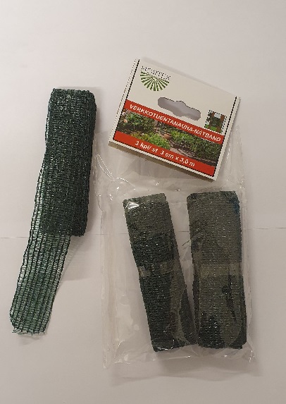 TUENTANAUHA VERKKO 3 cm x 3 m, 3 KPL/PS - Tuenta- ja sidontatarvikkeet - 6430040626474 - 1