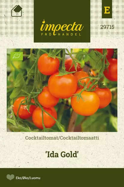 COCKTAILTOMAATTI IDA GOLD - Tomaatin siemenet - 7332756297155 - 1