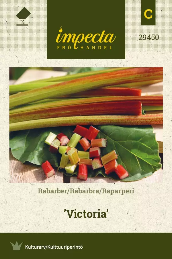 RAPARPERI VICTORIA - Muut vihannesten siemenet - 7332756294505 - 1