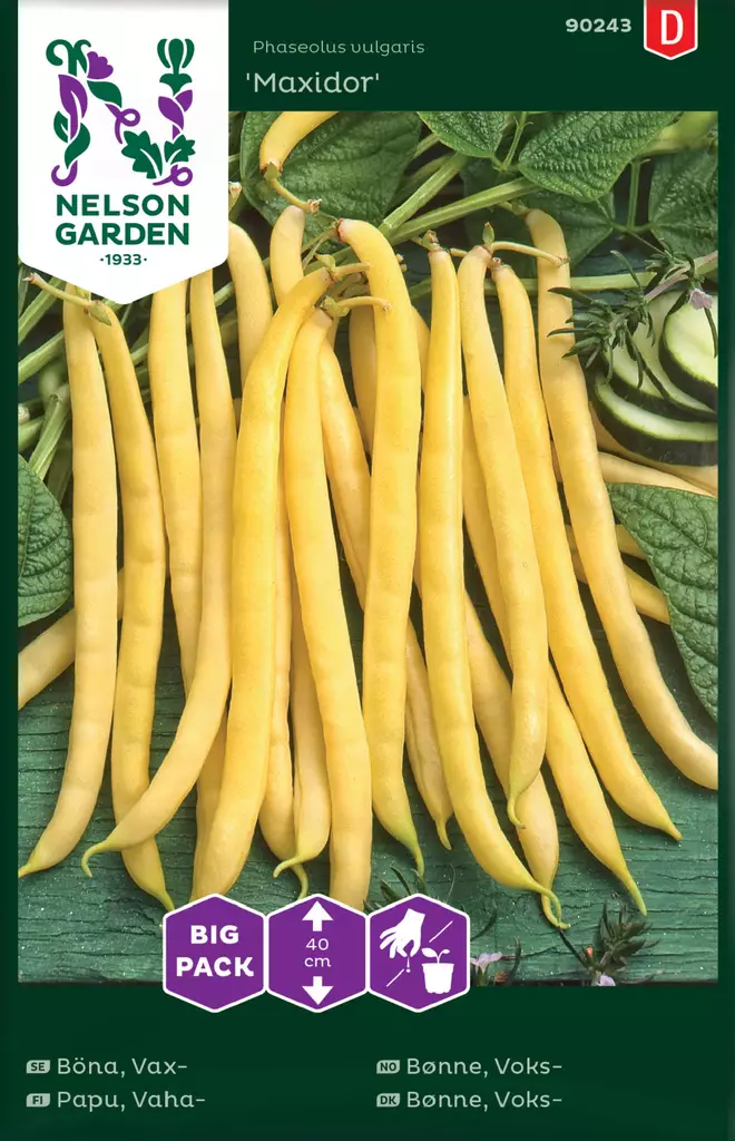 VAHAPAPU MAXIDOR BIG BACK - Pavun siemenet - 7312600902435 - 2