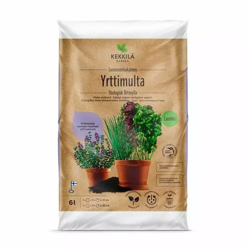 YRTTIMULTA LUONNONMUKAINEN 15 L - Mullat sisäkasveille - 6433000100175 - 1