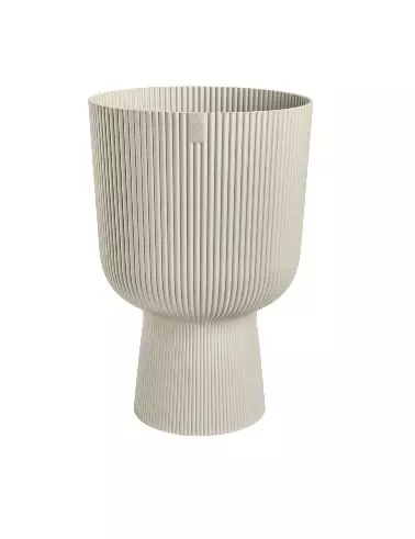 RUUKKU VIBES FOLD 14 CM PELLAVANVALKOINEN - Muoviruukut - 8711904552626 - 1