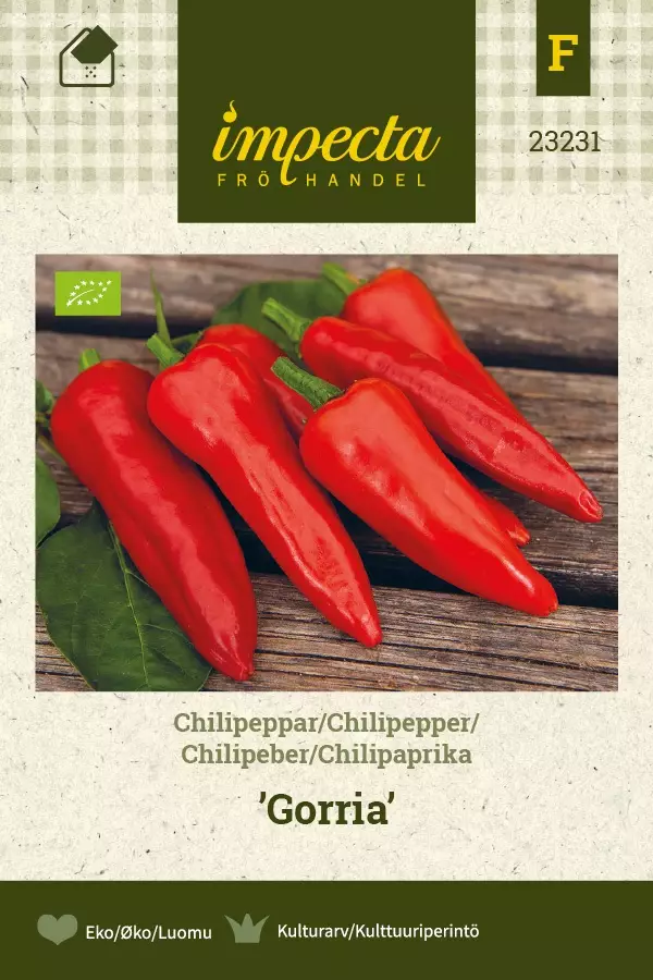 CHILIPAPRIKA GORRIA - Paprikan ja chilin siemenet - 7332756232316 - 1