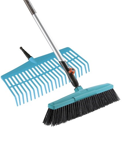 GARDENA LEHTIHARAVA-KÄYTÄVÄHARJASETTI CS - Puutarhatyökalut - 4078500308106 - 1