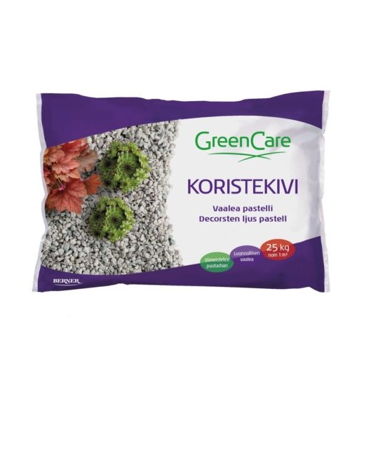 GREENCARE KORISTEKIVI VAALEA PASTILLI 25 KG - Koristekivet - 6414505118056 - 1