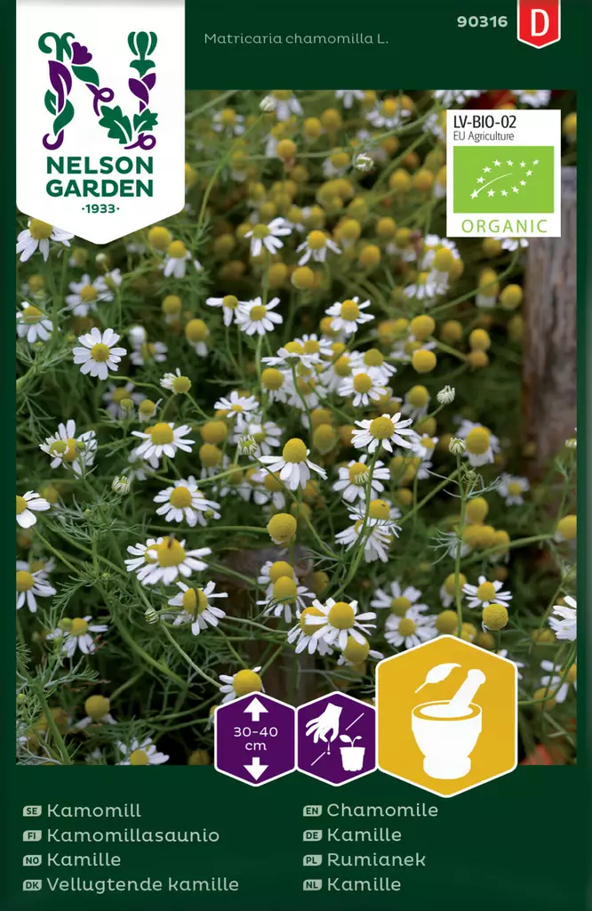 KAMOMILLASAUNIO, LUOMUSIEMEN - Muut yrttien siemenet - 7312600903166 - 1