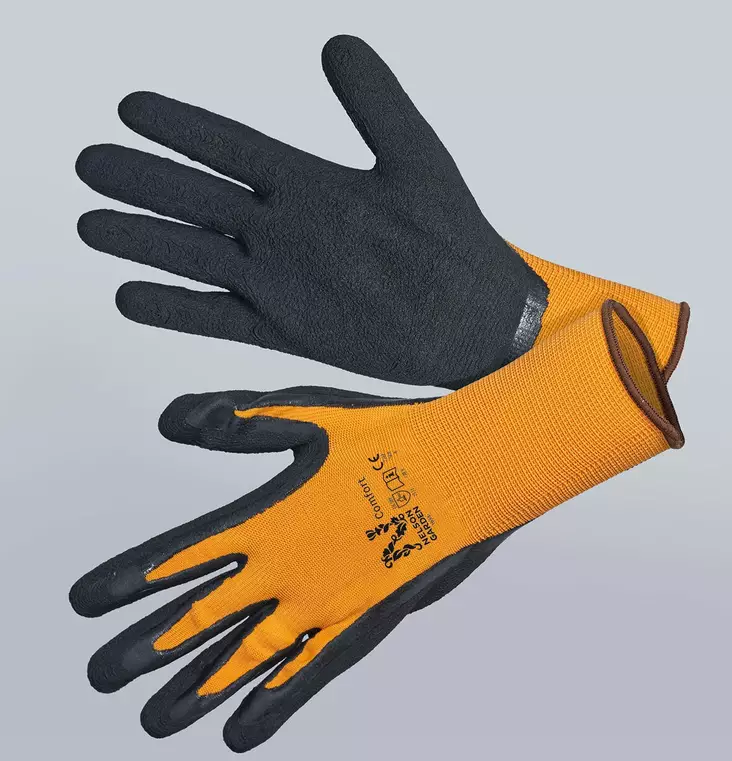 KÄSINE COMFORT ORANSSI, KOKO 11 - Puutarhakäsineet - 7312600272606 - 1