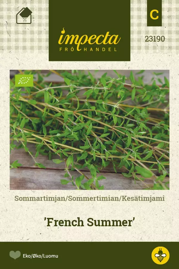 KESÄTIMJAMI FRENCH SUMMER - Muut yrttien siemenet - 7332756231906 - 1