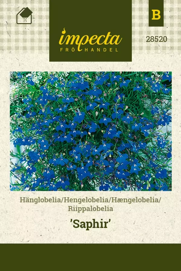 RIIPPALOBELIA SAPHIR - Muut kesäkukkien siemenet - 7332756285206 - 1
