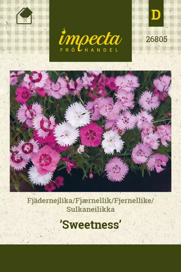 SULKANEILIKKA SWEETNESS - Perennojen siemenet - 7332756268056 - 1