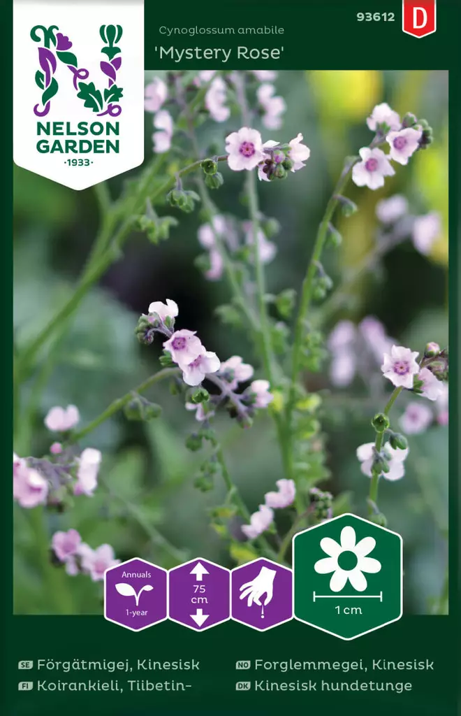 TIIBETINKOIRANKIELI MYSTERY ROSE - Muut kesäkukkien siemenet - 7312600936126 - 1