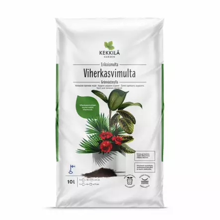 VIHERKASVIMULTA 10 L - Mullat sisäkasveille - 6433000100397 - 1